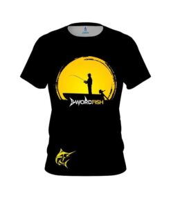 Sword Fish Moon Lake CoolWick Fishing Jersey