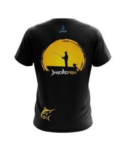 Alternative view of Sword Fish Moon Lake CoolWick Fishing Jersey