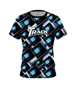 Track Conception Blue CoolWick Bowling Jersey