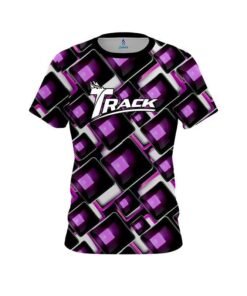 Track Conception Purple CoolWick Bowling Jersey