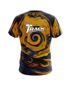 Alternative view of Track Painted Vortex Moon CoolWick Bowling Jersey
