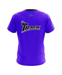 Alternative view of Track Plain Purple CoolWick Bowling Jersey