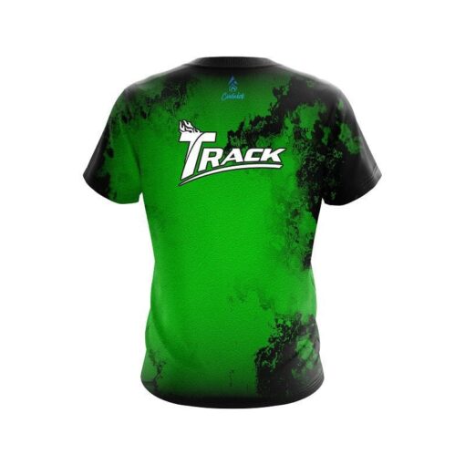Track Toxic Rugged Smoke CoolWick Bowling Jersey - Image 2
