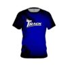 Track Toxic Rugged Smoke Blue CoolWick Bowling Jersey