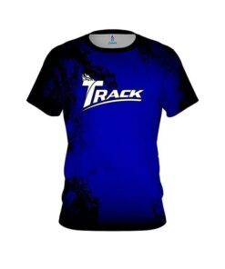 Track Toxic Rugged Smoke Blue CoolWick Bowling Jersey
