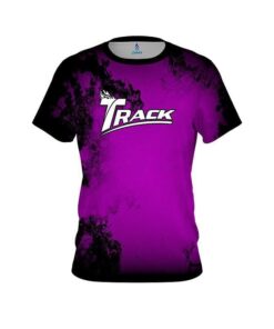 Track Toxic Rugged Smoke Purple CoolWick Bowling Jersey
