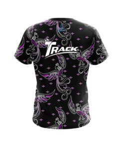 Alternative view of Track Phoenix Break Purple CoolWick Bowling Jersey