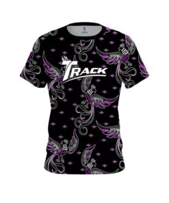 Track Phoenix Break Purple CoolWick Bowling Jersey