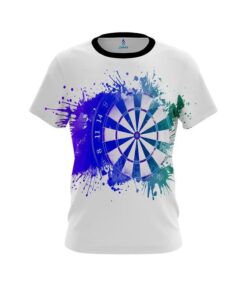 Watercolor Blue And Green CoolWick Dart Jersey