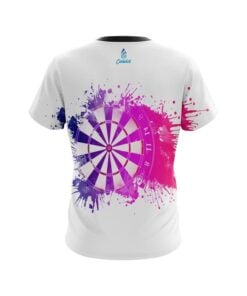 Alternative view of Watercolor Pink And Blue CoolWick Dart Jersey