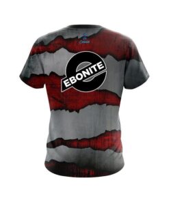 Alternative view of Ebonite Red Rigid Steel CoolWick Bowling Jersey