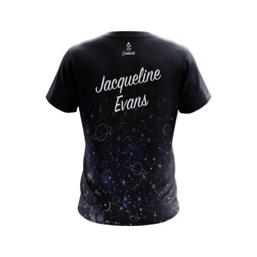Jacqueline Evans Storm Nighttime Stars CoolWick Bowling Jersey - Image 2