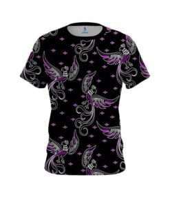 Plain Phoenix Break Purple CoolWick Bowling Jersey