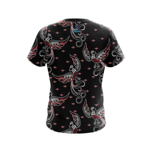 Plain Phoenix Break Red CoolWick Bowling Jersey - Image 2