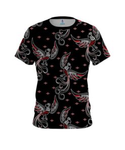 Plain Phoenix Break Red CoolWick Bowling Jersey