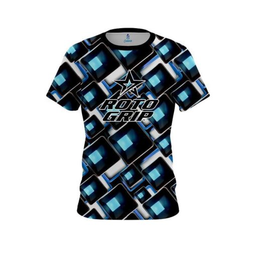 Roto Grip Conception Blue CoolWick Bowling Jersey