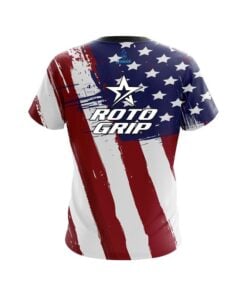 Alternative view of Roto Grip Painted Flag CoolWick Bowling Jersey