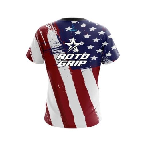 Roto Grip Painted Flag CoolWick Bowling Jersey - Image 2
