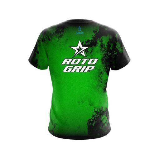 Roto Grip Toxic Rugged Smoke CoolWick Bowling Jersey - Image 2