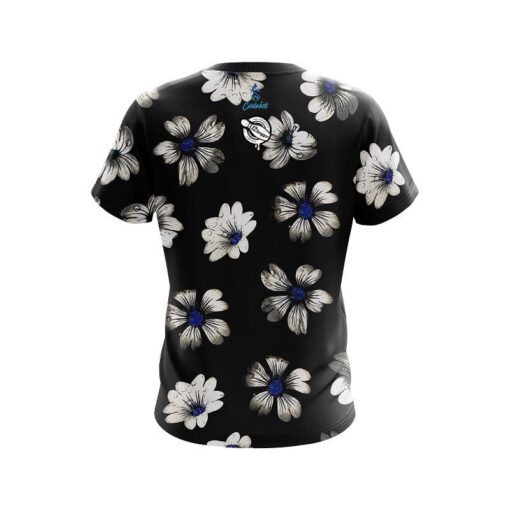 12Bagger Daisy Blue CoolWick Bowling Jersey - Image 2