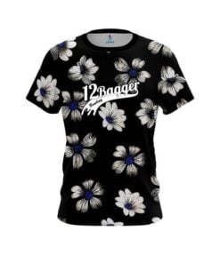12Bagger Daisy Blue CoolWick Bowling Jersey