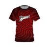 12Bagger Dyanamic Flux Red CoolWick Bowling Jersey