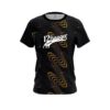 12Bagger Halftone Extreme Yellow CoolWick Bowling Jersey