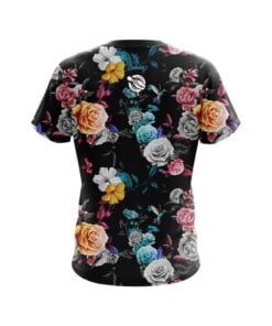 Alternative view of 12Bagger Hummingbird Watercolor Art CoolWick Bowling Jersey