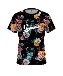 12Bagger Hummingbird Watercolor Art CoolWick Bowling Jersey