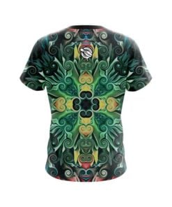 Alternative view of 12Bagger Mosaic Bloom CoolWick Bowling Jersey