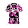 12Bagger Prism Pink CoolWick Bowling Jersey