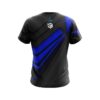 12Bagger Steaming Dynamic Blue CoolWick Bowling Jersey - Image 2
