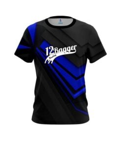 12Bagger Steaming Dynamic Blue CoolWick Bowling Jersey