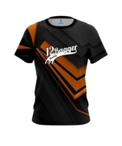 12Bagger Steaming Dynamic Orange CoolWick Bowling Jersey