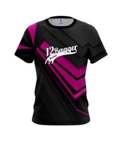 12Bagger Steaming Dynamic Pink CoolWick Bowling Jersey