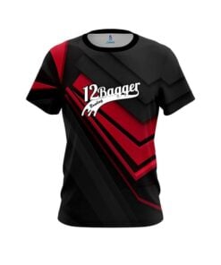12Bagger Steaming Dynamic Red CoolWick Bowling Jersey