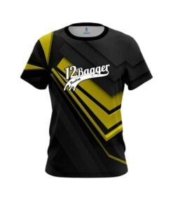 12Bagger Steaming Dynamic Yellow CoolWick Bowling Jersey