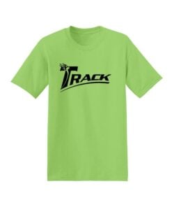 Track Men's Lime Green Black Bowling T-Shirt