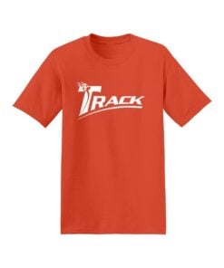 Track Men's Orange White Bowling T-Shirt