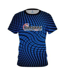 900 Global Dyanamic Flux Blue CoolWick Bowling Jersey