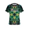 900 Global Mosaic Bloom CoolWick Bowling Jersey