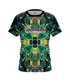 900 Global Mosaic Bloom CoolWick Bowling Jersey