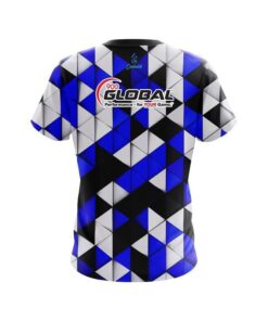 Alternative view of 900 Global Prism Blue CoolWick Bowling Jersey
