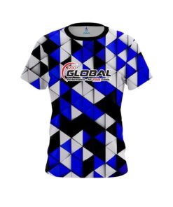 900 Global Prism Blue CoolWick Bowling Jersey