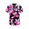 900 Global Prism Pink CoolWick Bowling Jersey - Image 2