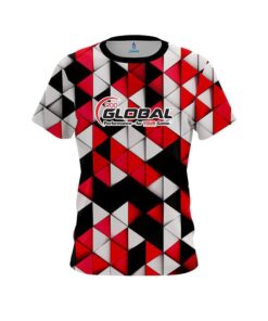 900 Global Prism Red CoolWick Bowling Jersey