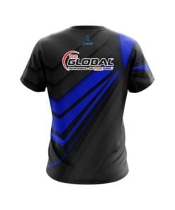 Alternative view of 900 Global Steaming Dynamic Blue CoolWick Bowling Jersey