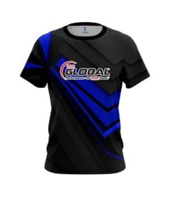 900 Global Steaming Dynamic Blue CoolWick Bowling Jersey