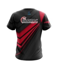Alternative view of 900 Global Steaming Dynamic Red CoolWick Bowling Jersey