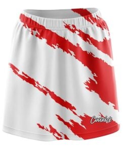 Athlete Red CoolWick Bowling Skort